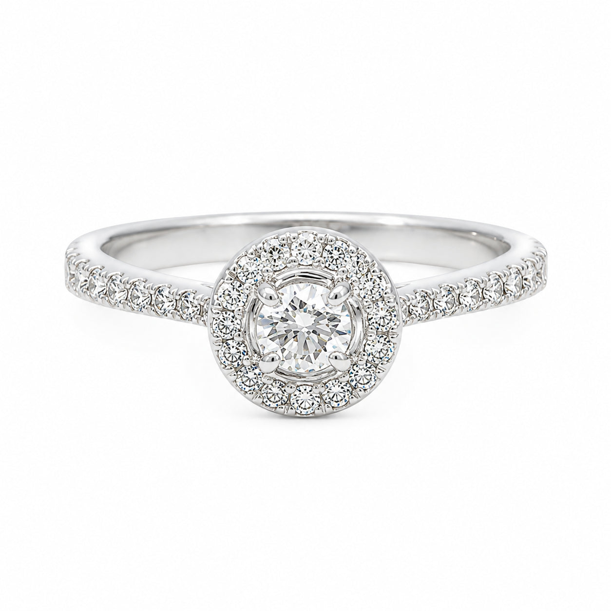 Diamond Halo Ring
