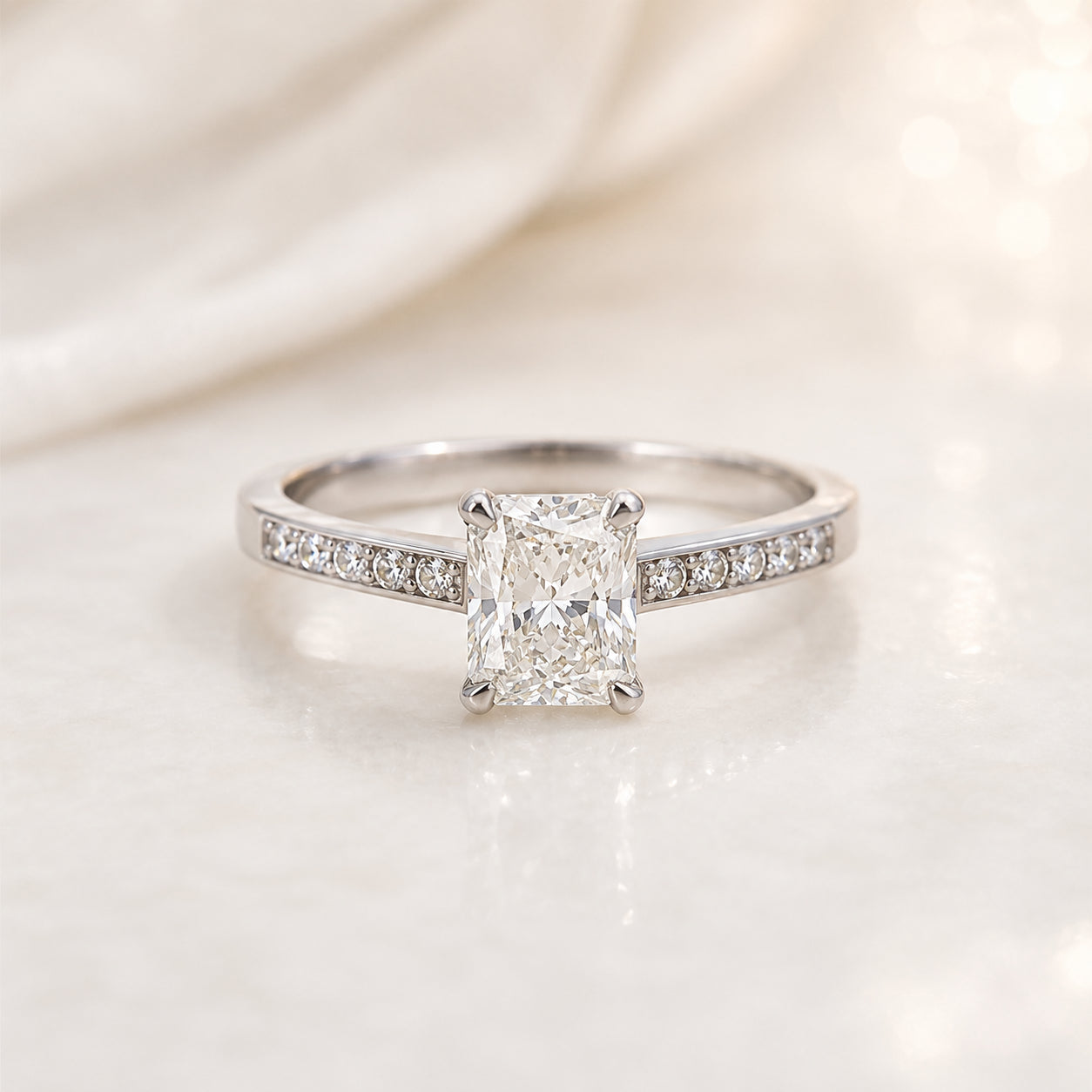 Radiant Diamond Ring