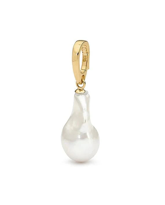 9ct Yellow Gold Stud With Drop Detail And Cubic Zirconium