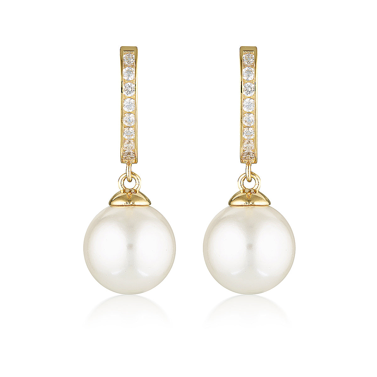 Georgini Red Carpet Promendade Earrings Gold