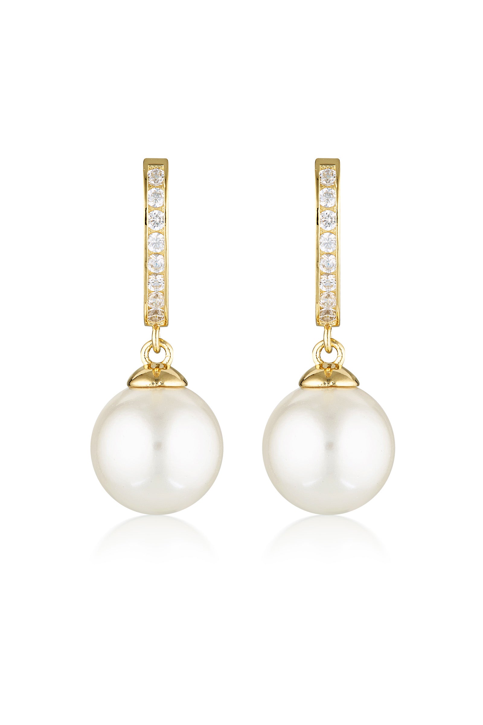 Georgini Red Carpet Promendade Earrings Gold