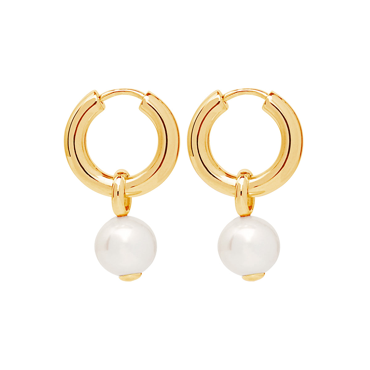 Najo Ms Perla Yellow Gold Earrings
