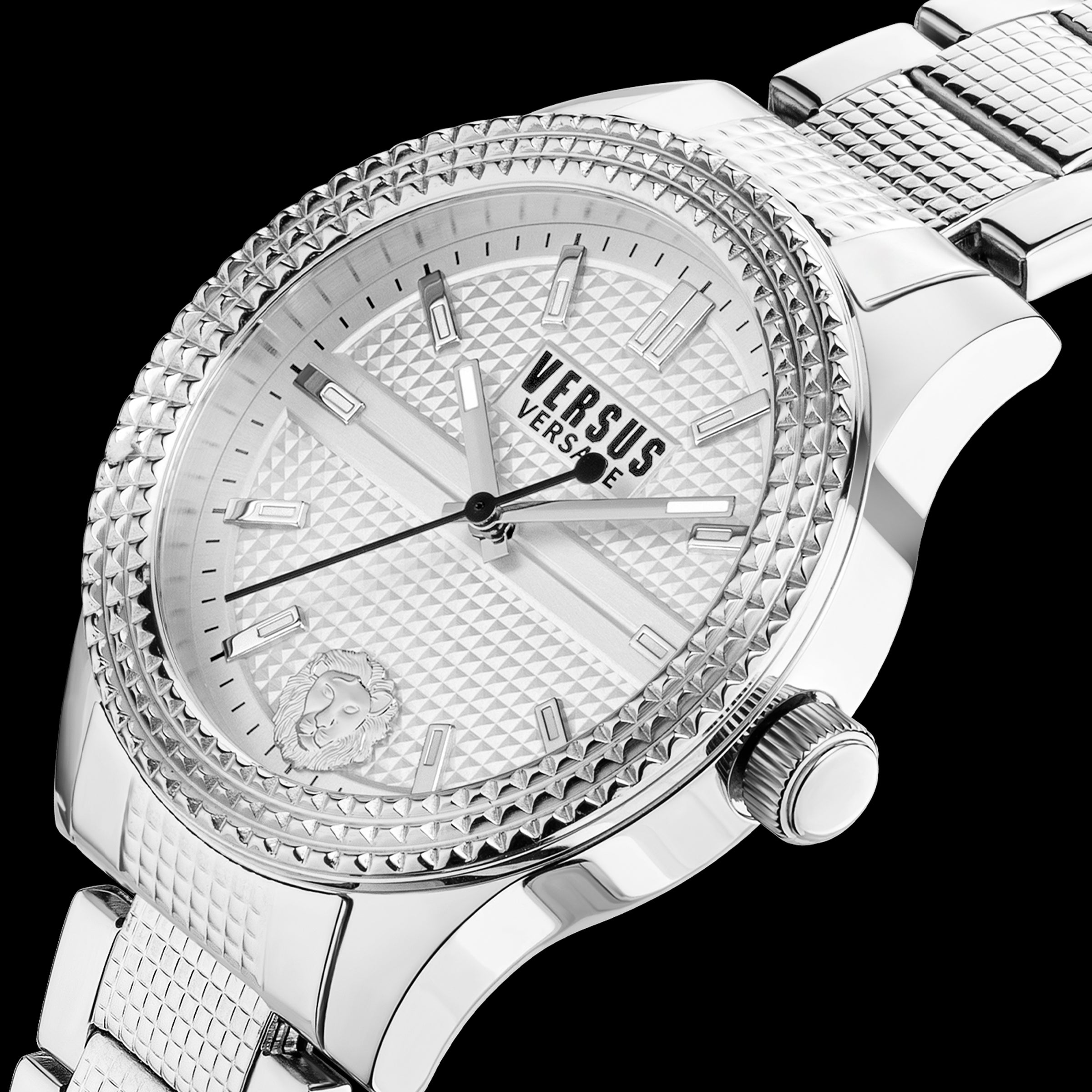 Versace Versus Bayside 38mm Stainless steel silver dial Watch