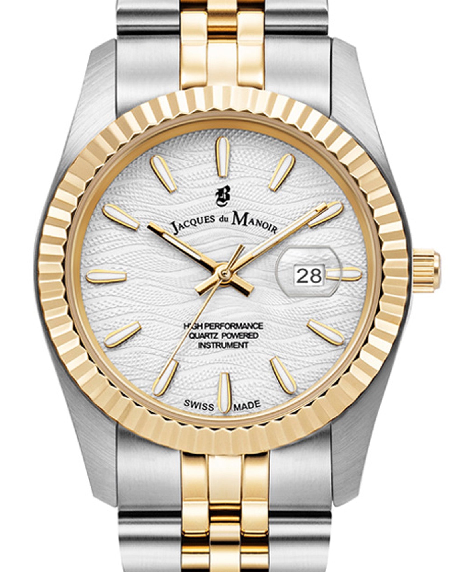 Jacques Du Manoir Inspiration Passion Two Tone Bracelet