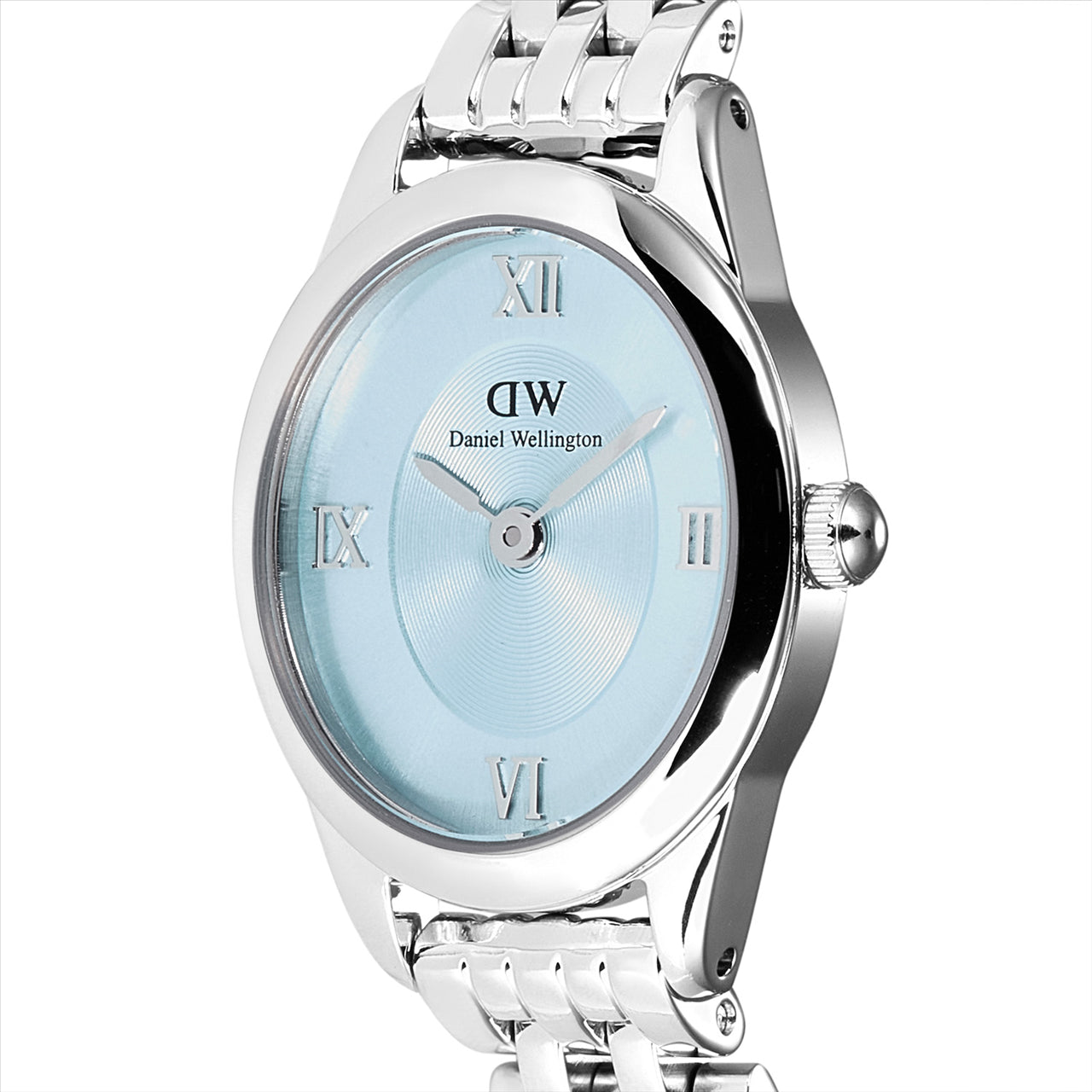 The Daniel Wellington Ophelia Mini Ice Blue Silve