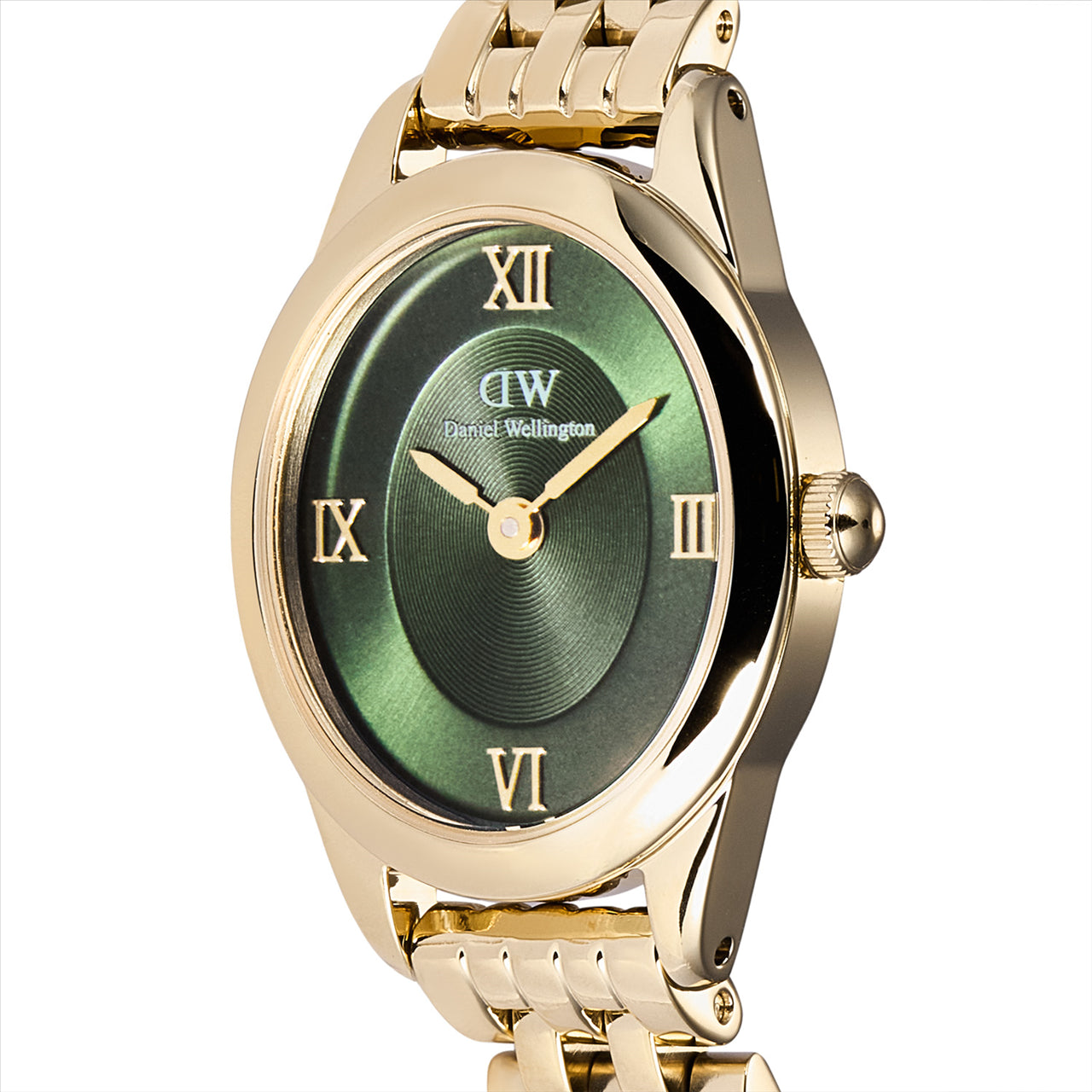 Daniel Wellington Ophelia Mini Emerald Gold Watch Dw00100804