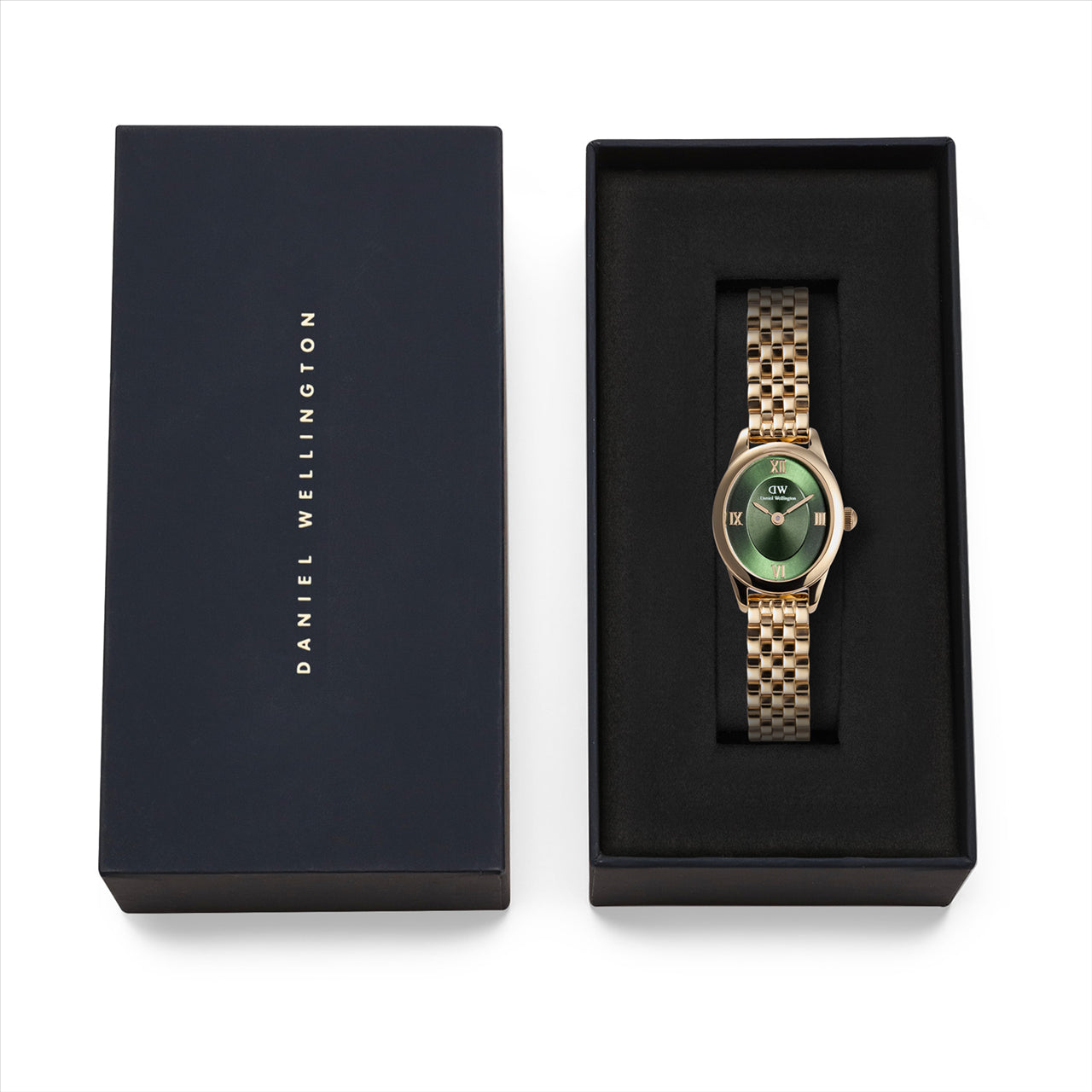 Daniel Wellington Ophelia Mini Emerald Gold Watch Dw00100804