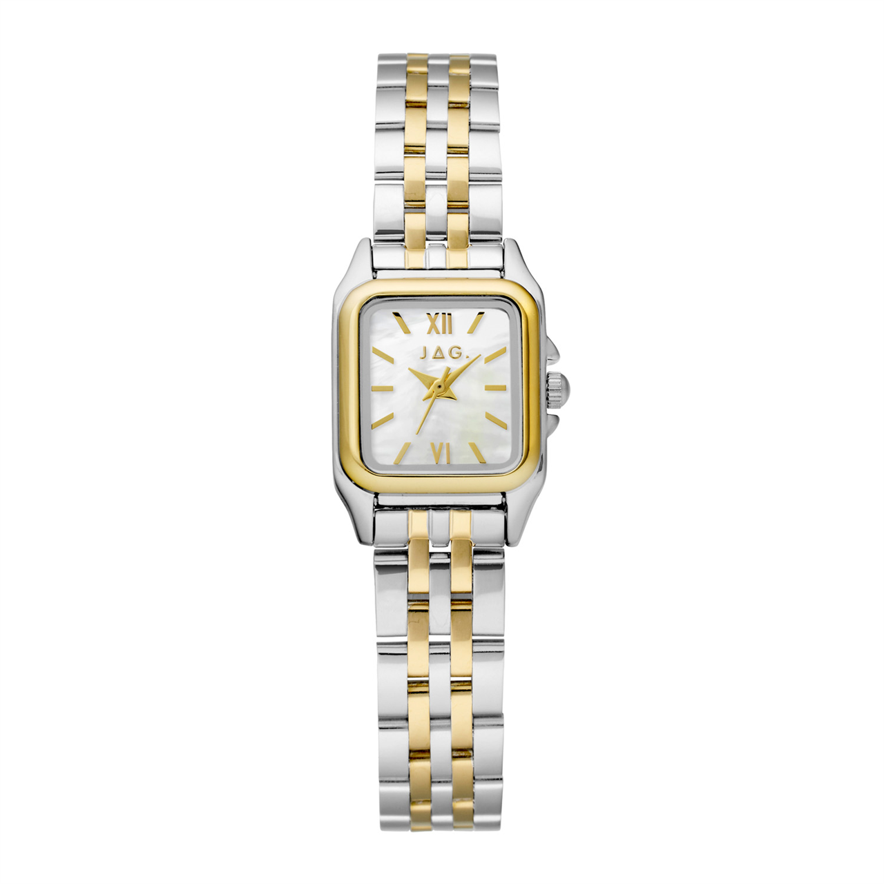 Jag Berrima Women’s White MOP Dial 20.3mm Two-Tone Watch