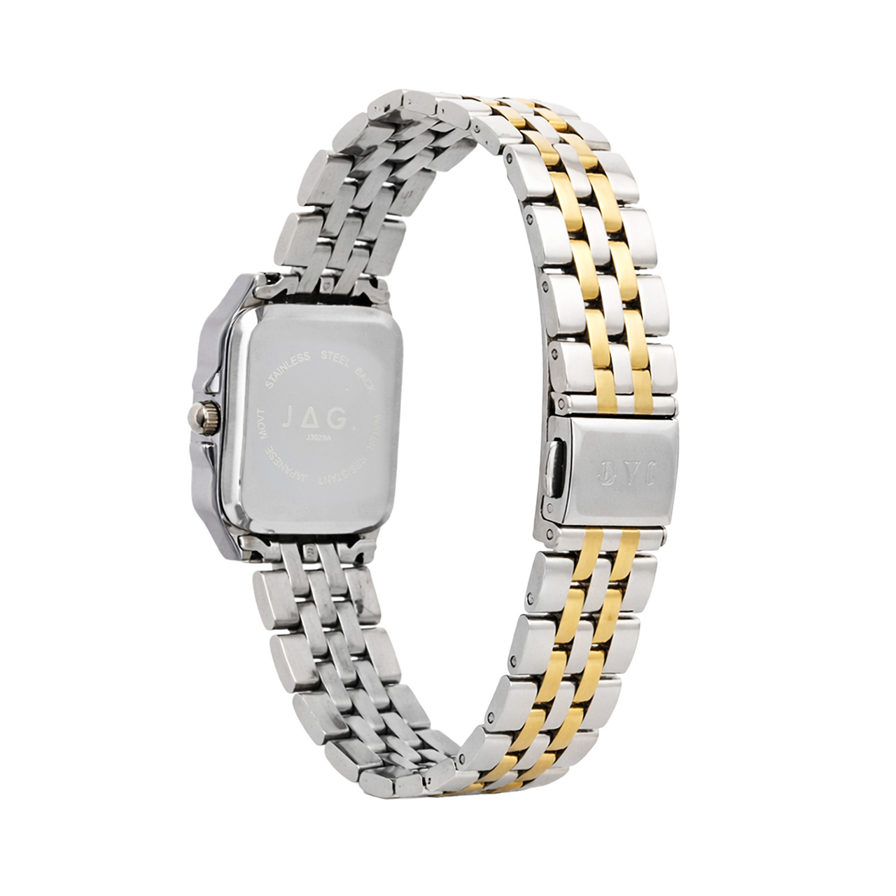 Jag Berrima Women’s White MOP Dial 20.3mm Two-Tone Watch