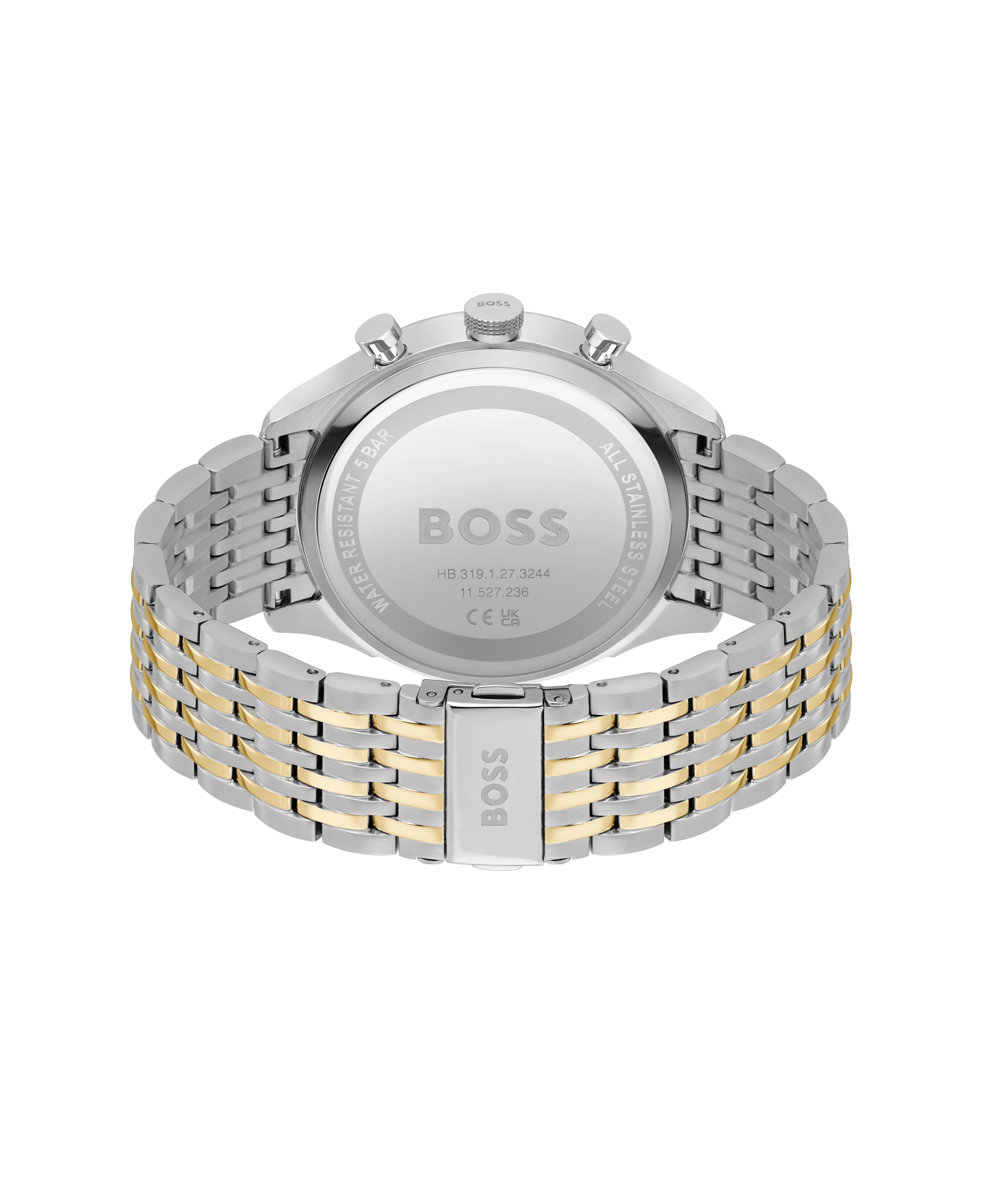 Hugo Boss Gregor SS & Ionic G Plated Steel Grey