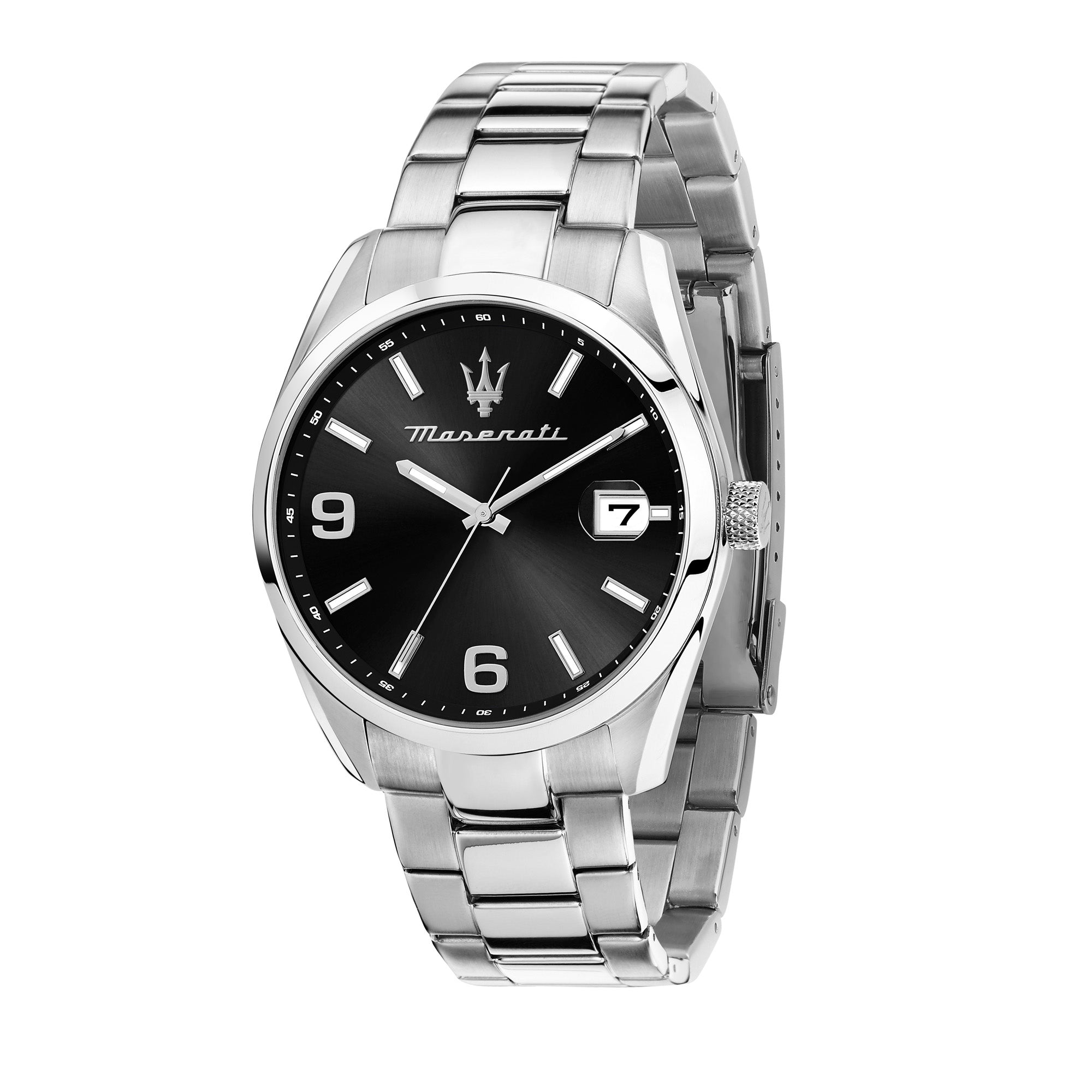Maserati Attrazione Quartz Watch Black 43 mm