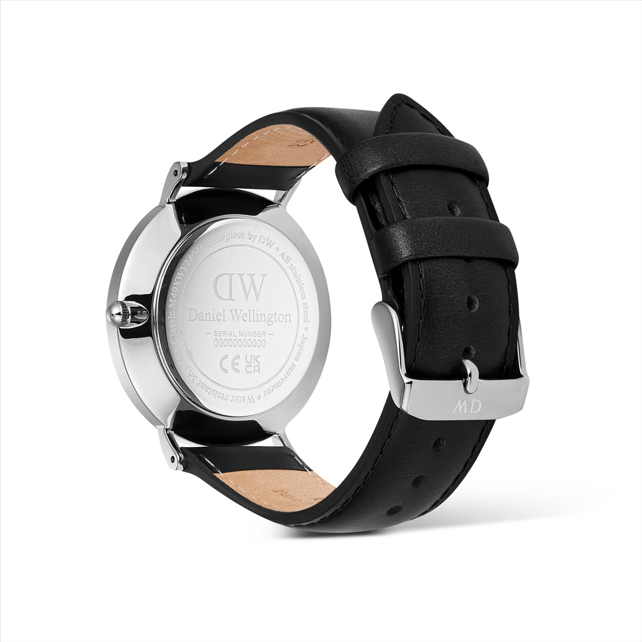 Daniel Wellington Mens Marlon Wire Linen Silver