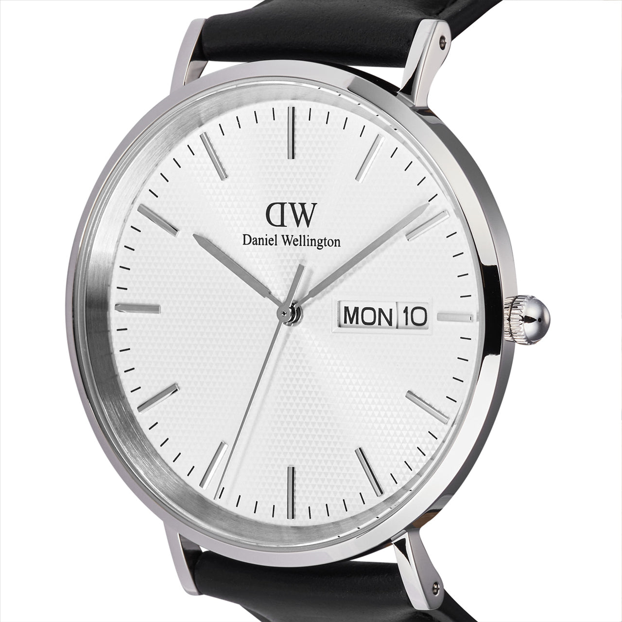 Daniel Wellington Mens Marlon Wire Linen Silver