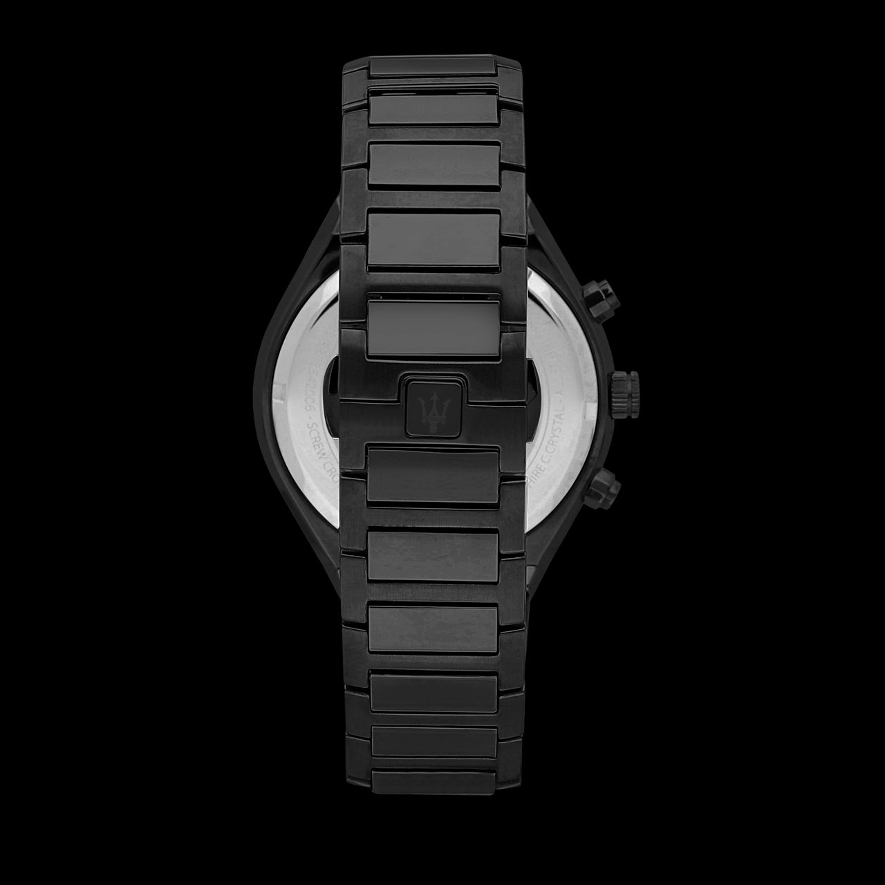 Maserati Stile 45mm Black Stainless Steel Watch R8873642005