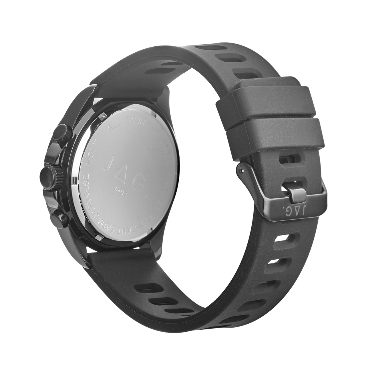 Jag Beachport Men’s Black Dial 46mm Black Watch