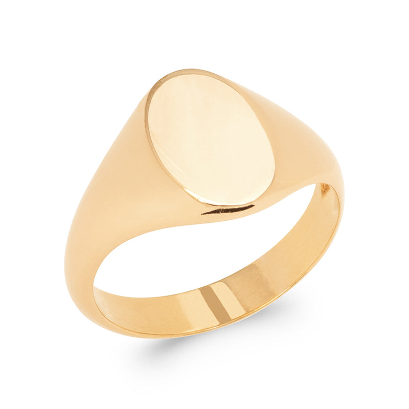 Speirs Collection– Oval Ring – 18CT Yellow Gold Plated