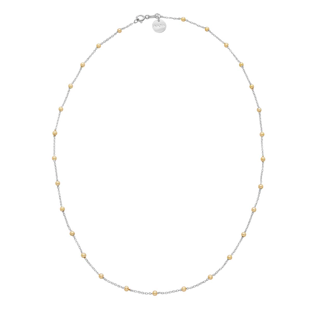 Najo Algonquin Necklace Yellow Gold & Silver