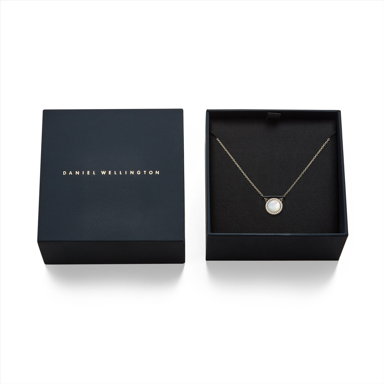 Daniel Wellington Audrey Necklace Mother of Pearl Gold DW00401441