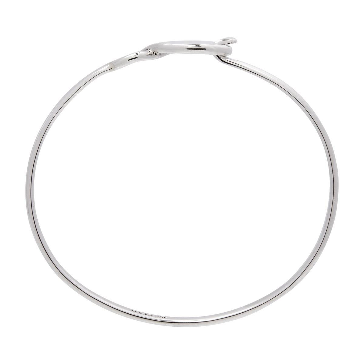 Najo Infinity Silver Tension Bangle