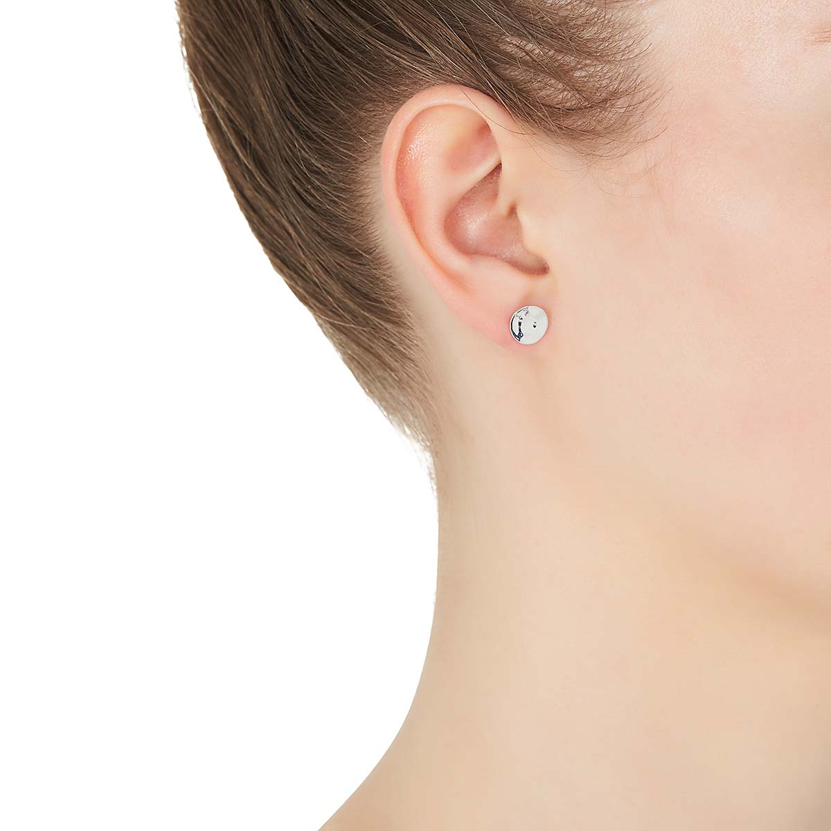 Najo Double Beat Stud Earring