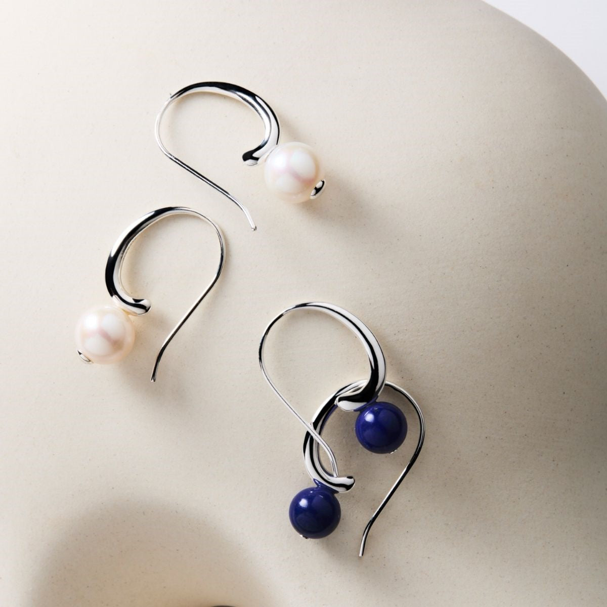 Najo Fern Pearl Earrings