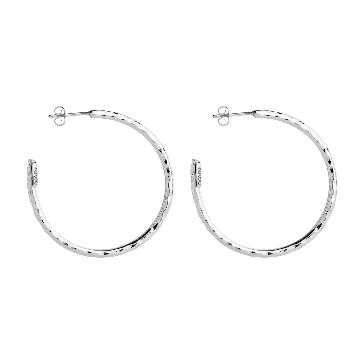 Najo Moonglow 2.5x40mm Hoop Earring