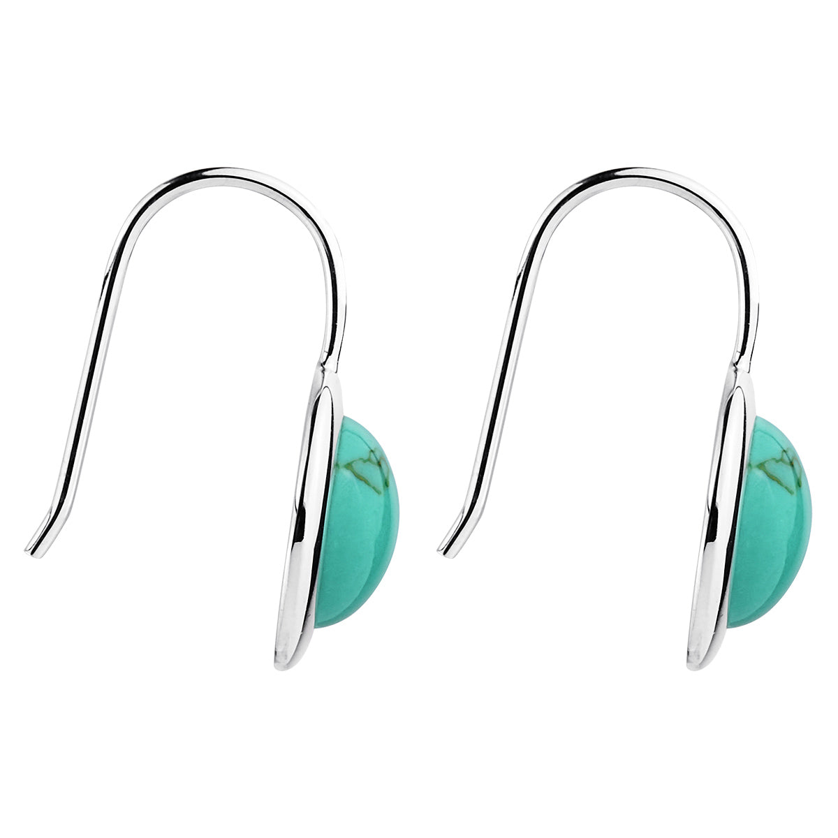 Najo Husk Turquoise Drop Earring