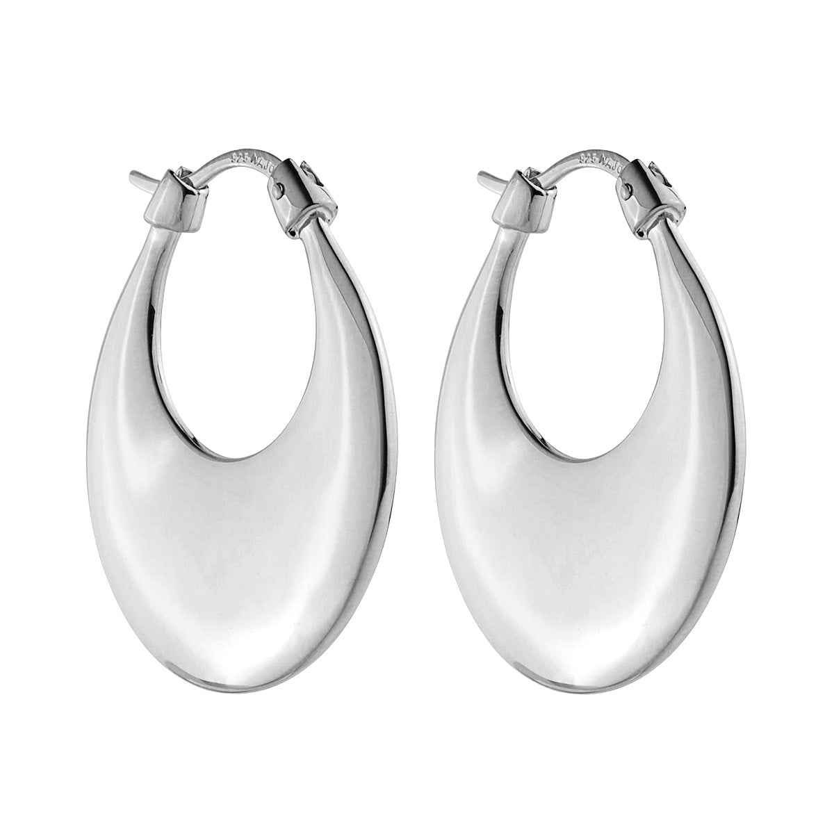 Najo Cresence Hoop Earrings