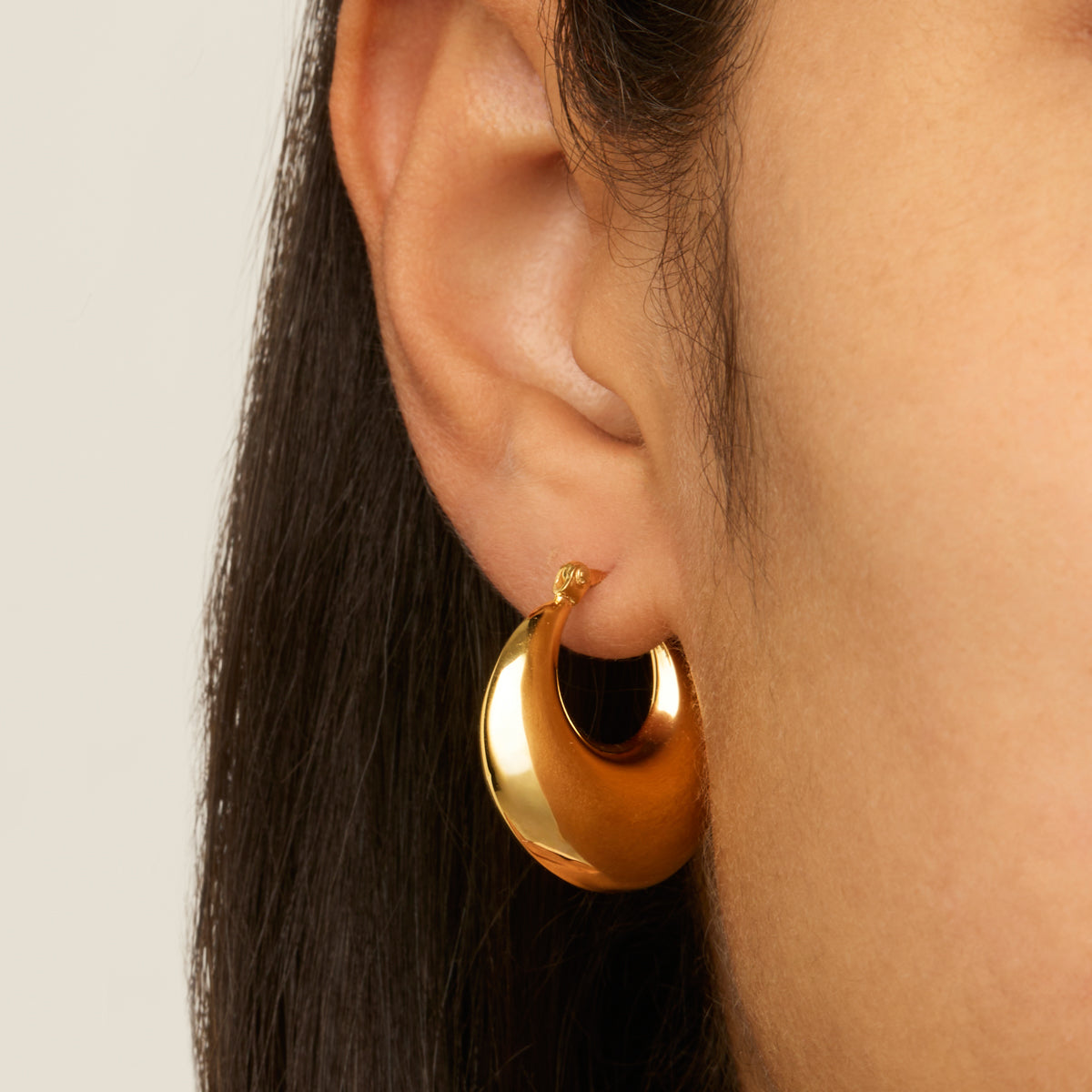 Najo Billow Hoop Earring