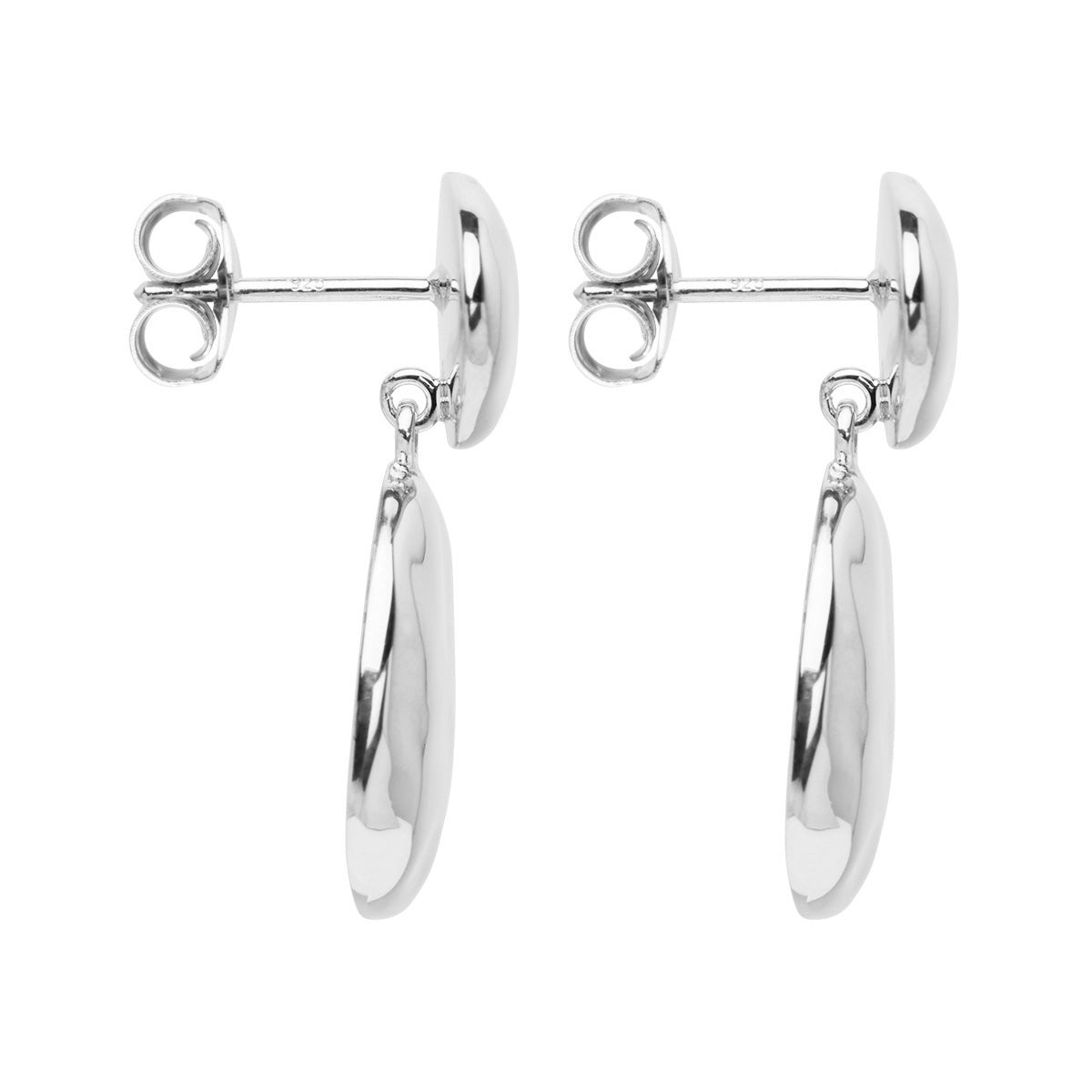 Najo Double Pebblet Stud Earrings