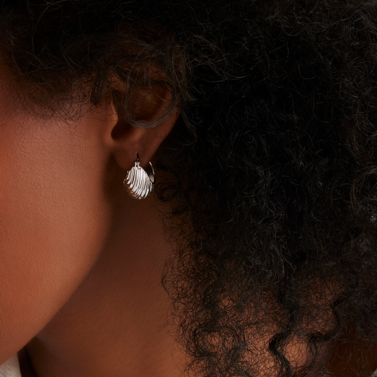 Najo Cloud Catcher Hoop Earrings