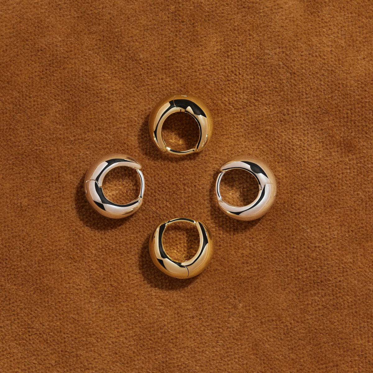 Najo La Muse Huggie Earrings