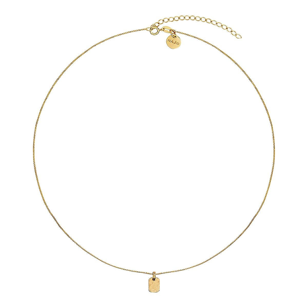 Najo Tigger Yellow Gold Necklace