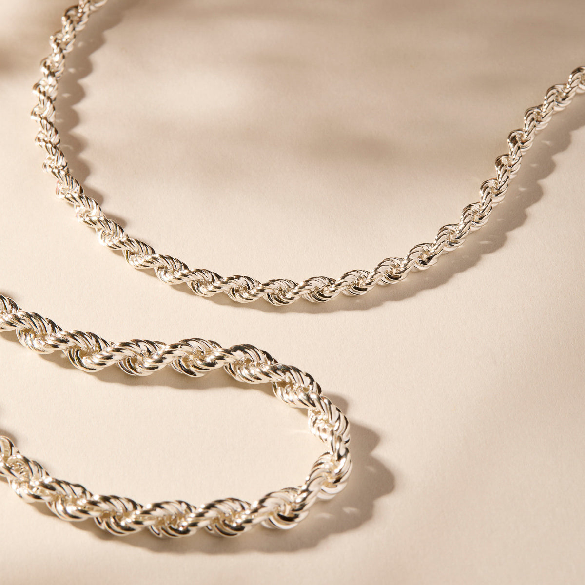 Najo Twine Silver Chain Necklace