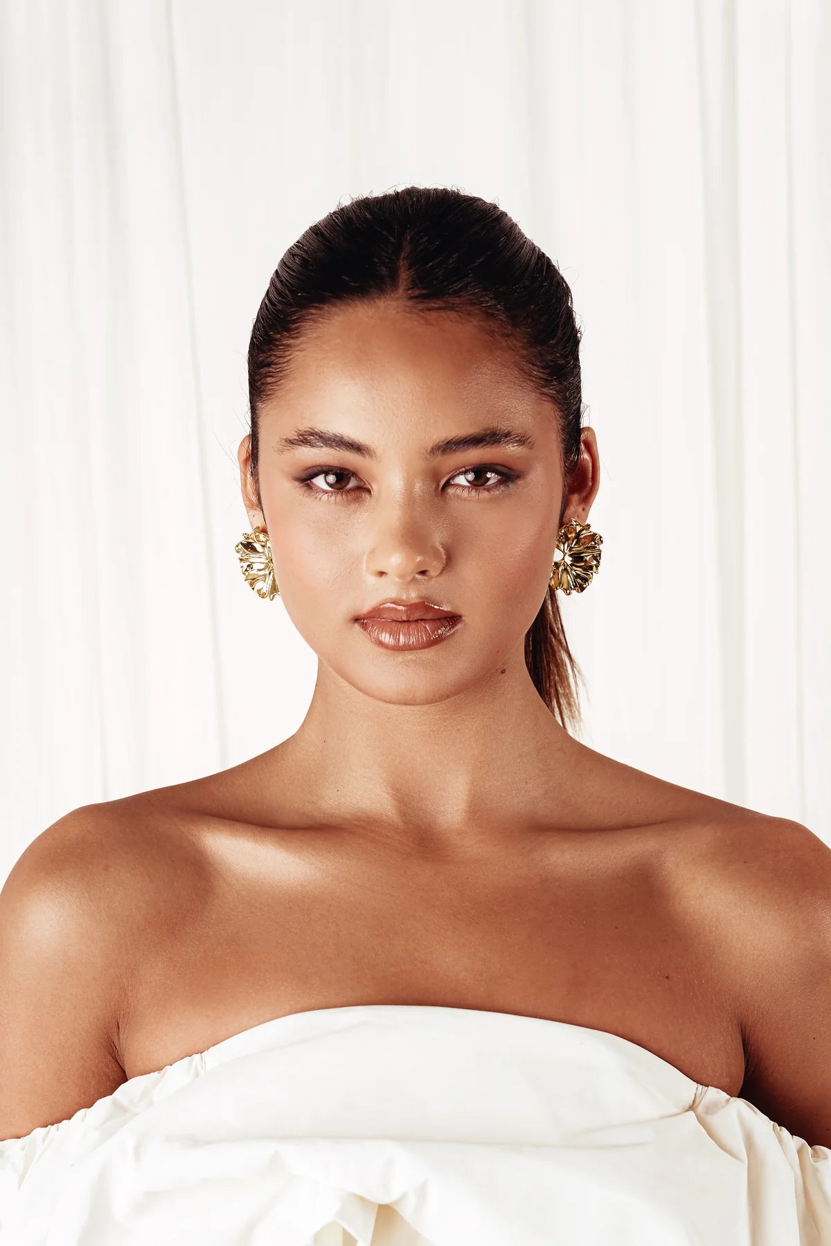 LiberteHenrietta Soft Gold Earring
