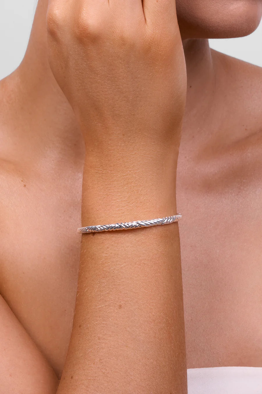 Liberte Indira Silver Cuff