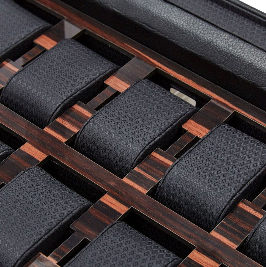 WOLF Roadster 10 Piece Watch Box with Drawer