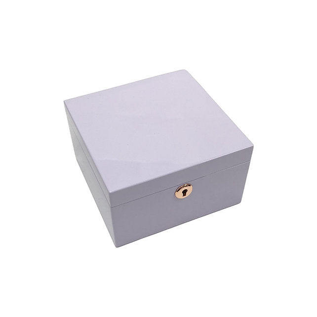 Wooden Ballerina Jewellery Box Lilac