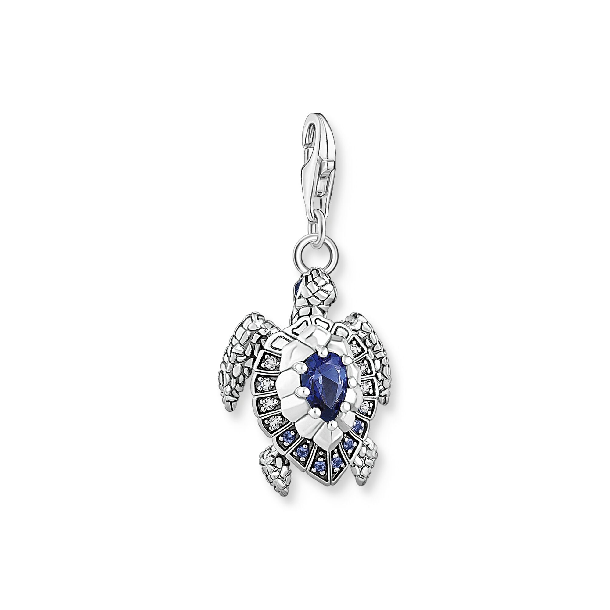 Charm pendant turtle with blue stones | THOMAS SABO Australia