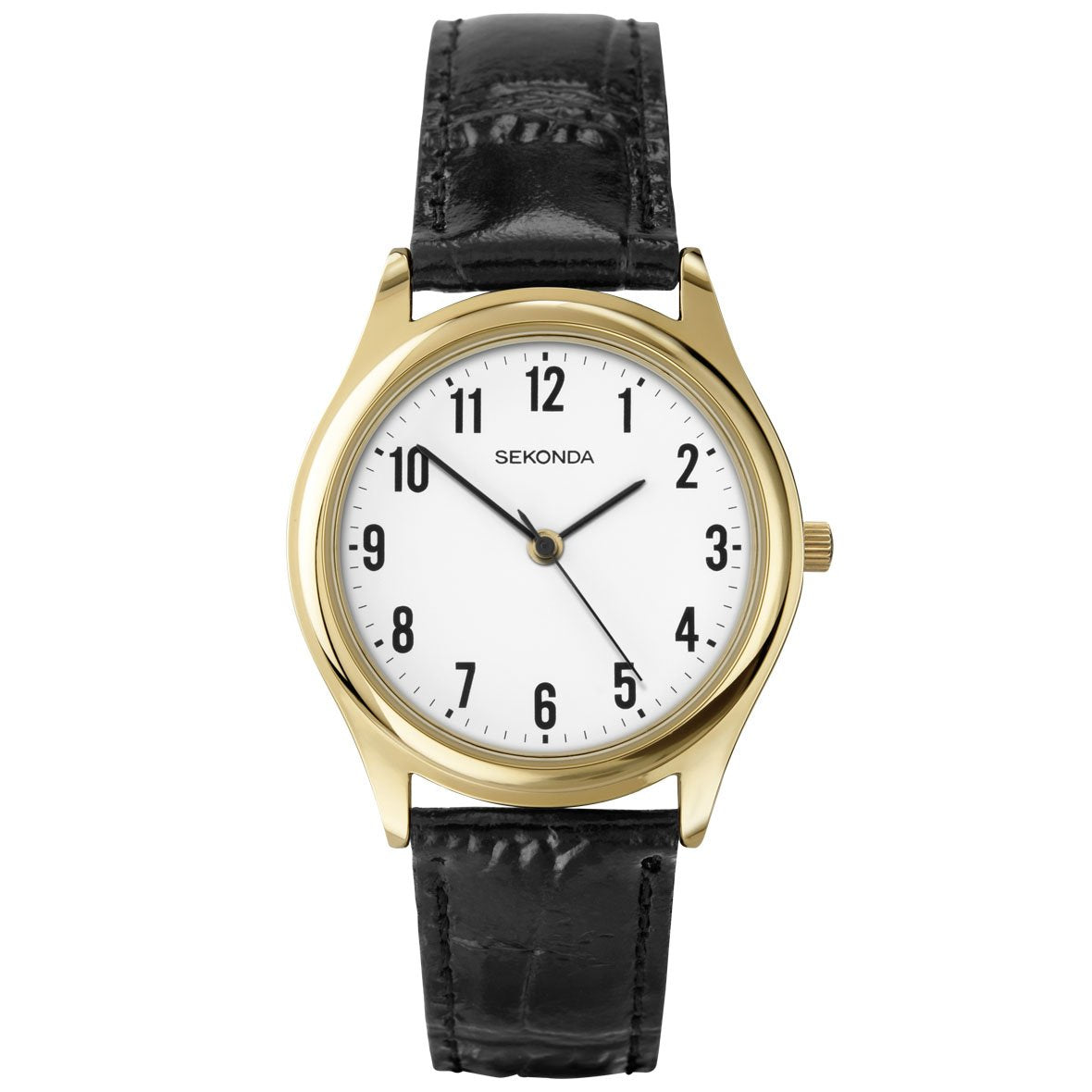 Sekonda Men’s Classic Leather Strap Watch