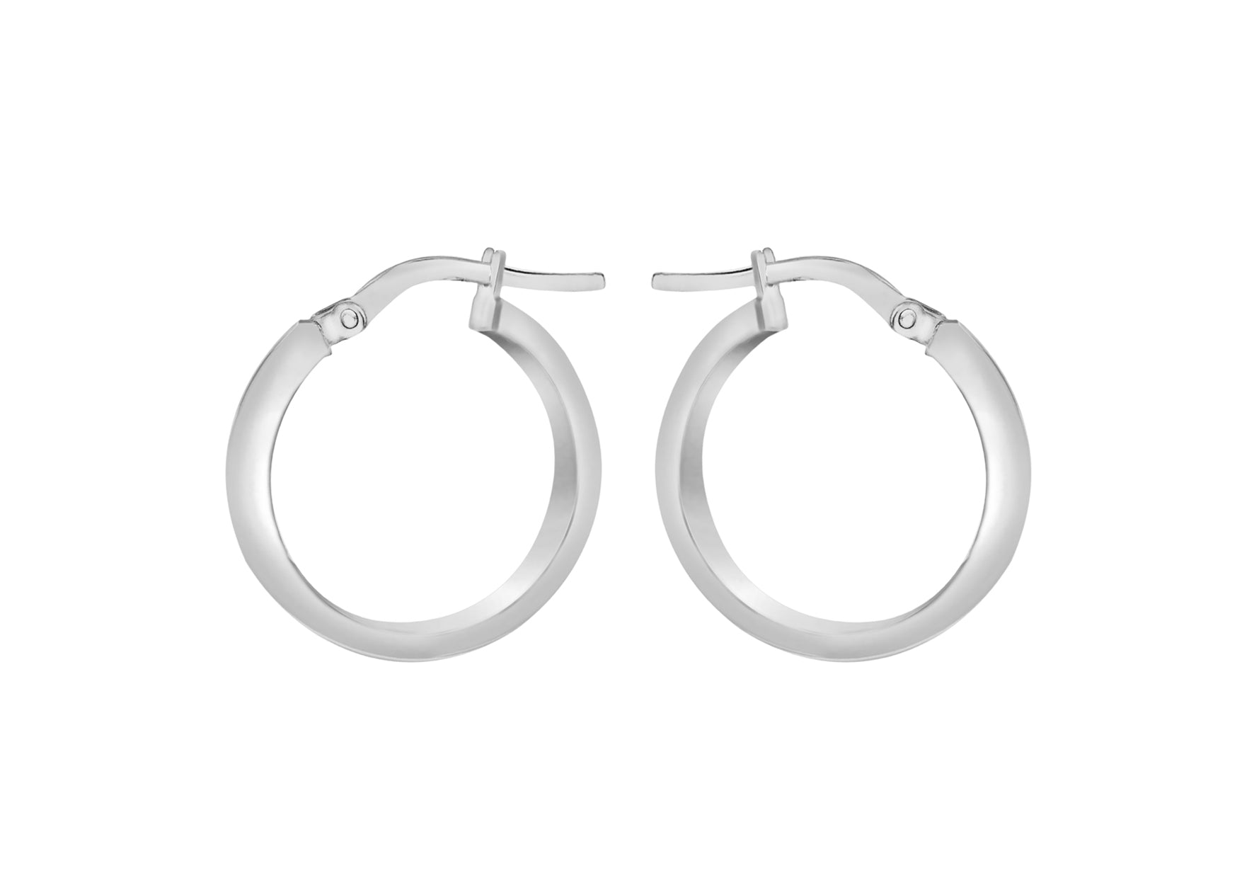 White Gold Earrings