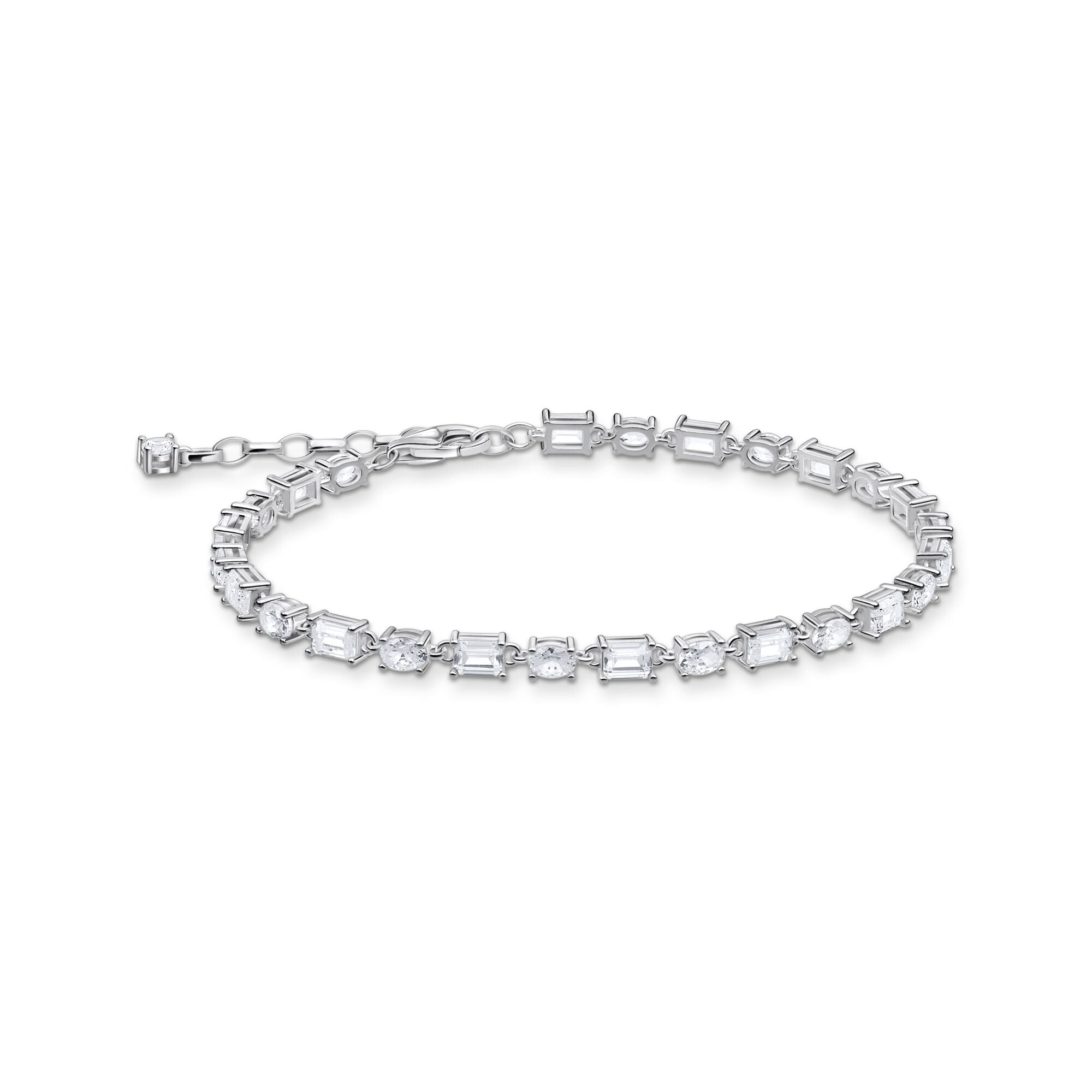 Bracelet with white zirconia | The Jewellery Boutique