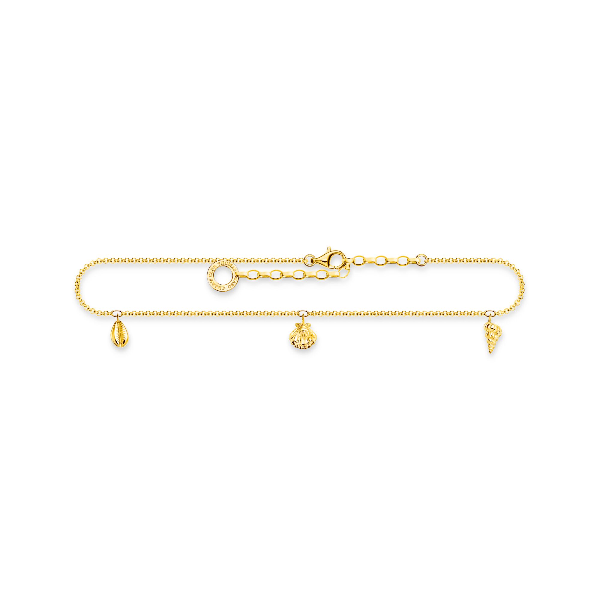 thomas sabo gold anklet