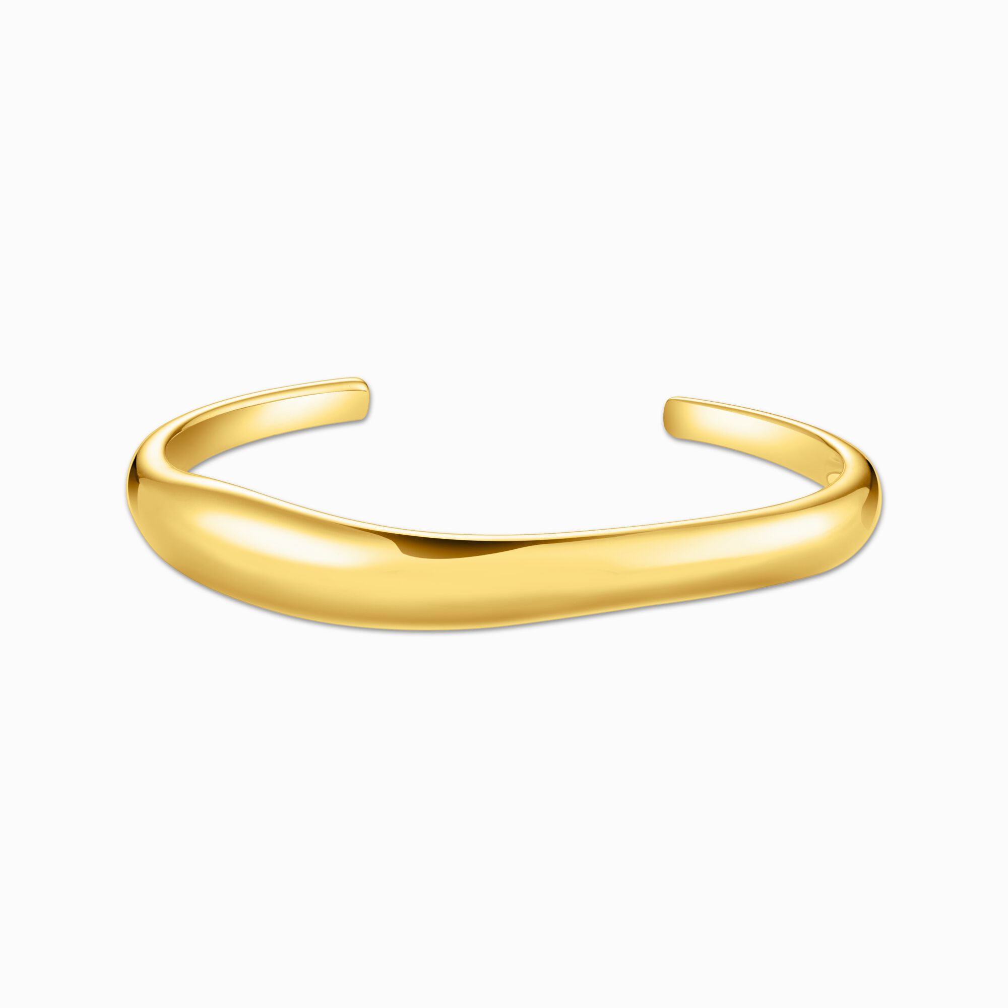 Curved Bangle Gold| THOMAS SABO Australia