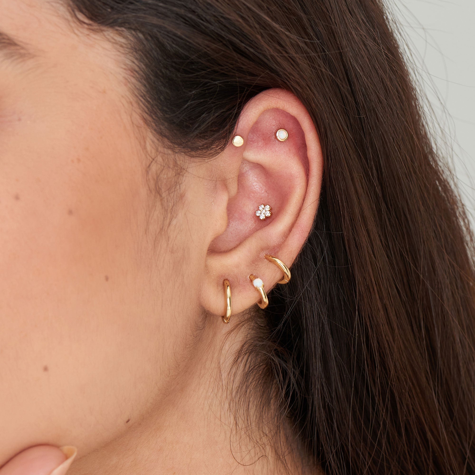 Gold Earrings 