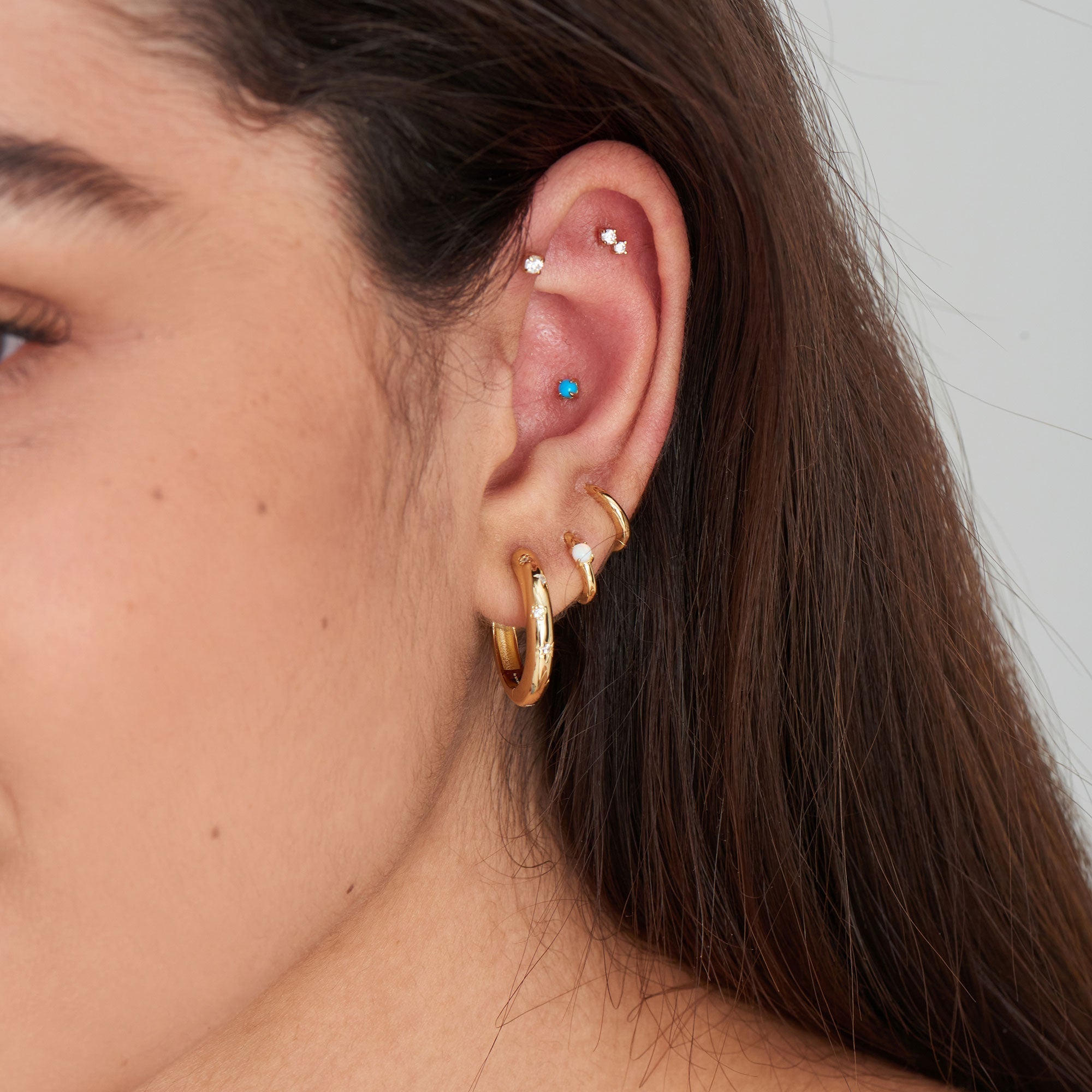 Gold Earrings 