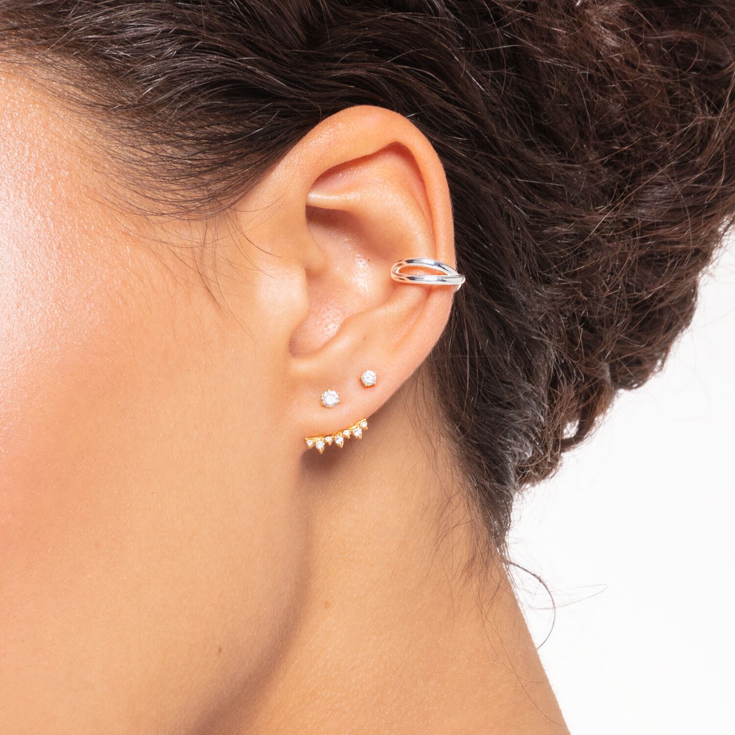 Thomas Sabo Ear Stud White Stone