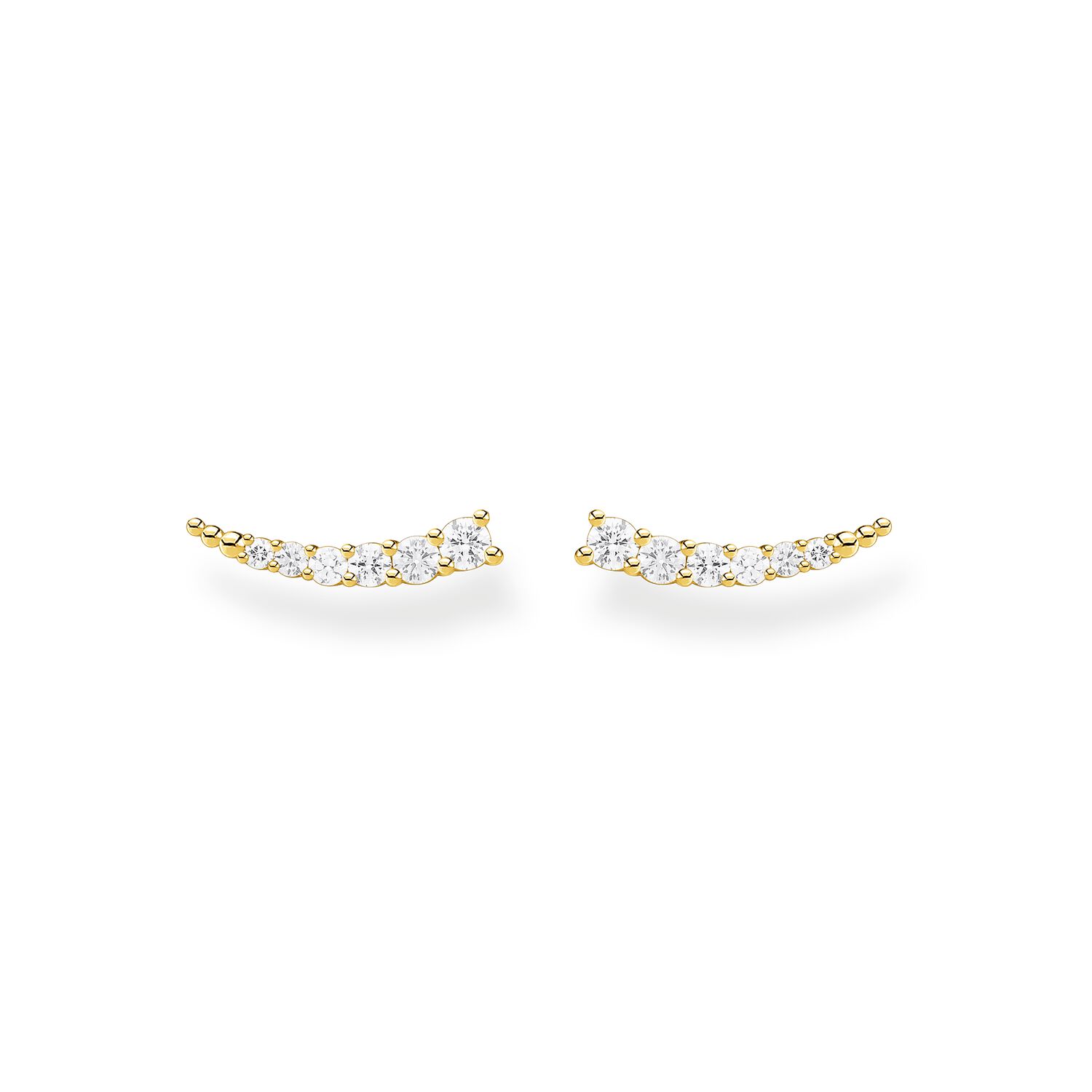 Thomas Sabo Ear Climber White Stones