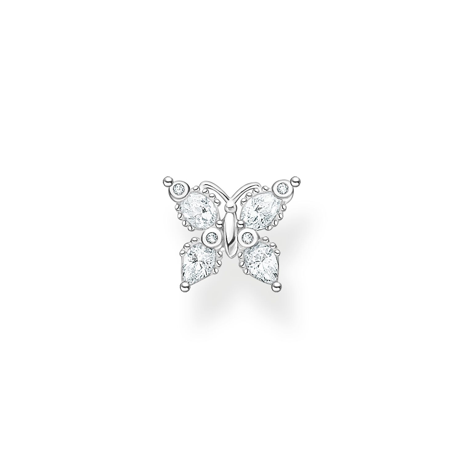 Thomas Sabo Single Ear Stud Butterfly Silver 