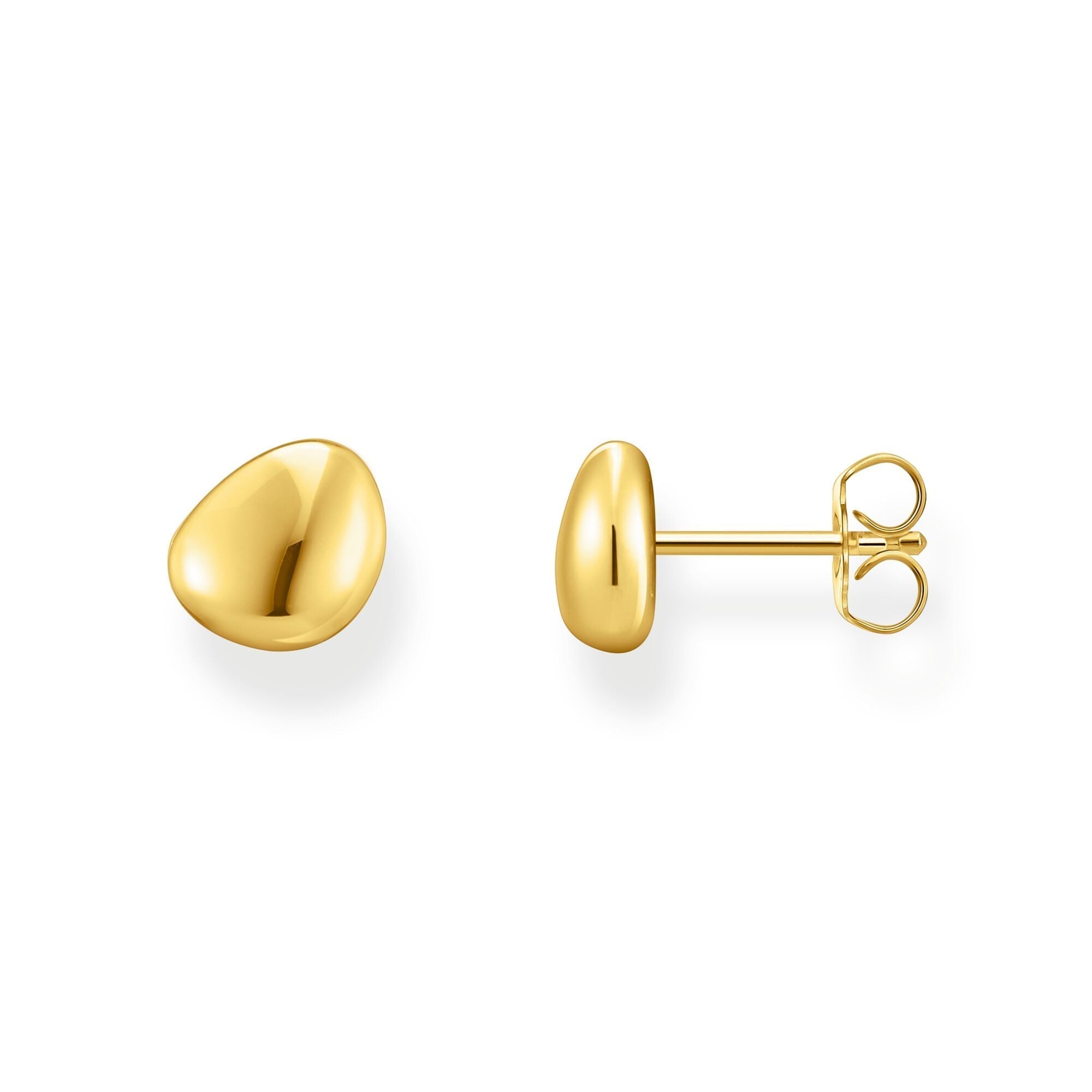 Ear studs in organic shape | The Jewellery Boutique